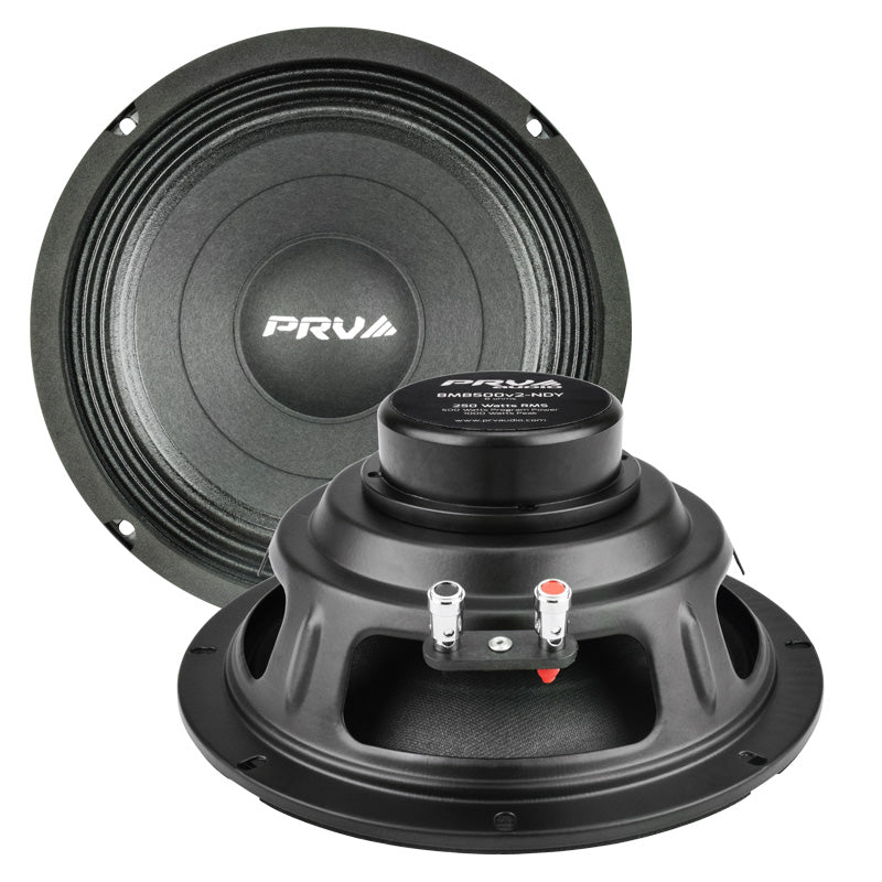 PRV Audio 8MB500V2-NDY 8-Inch Midbass Neodymium Loudspeaker