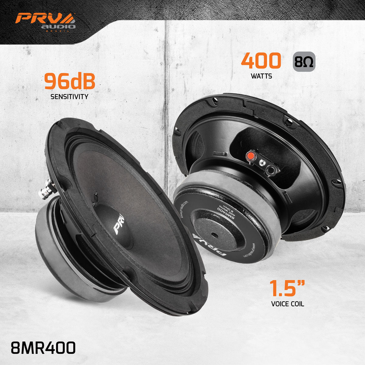 8″ Midrange Bundle PRV Audio