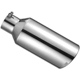 Exhaust Tip 5" In, 6"/7"/8" Out, 18" Length T304