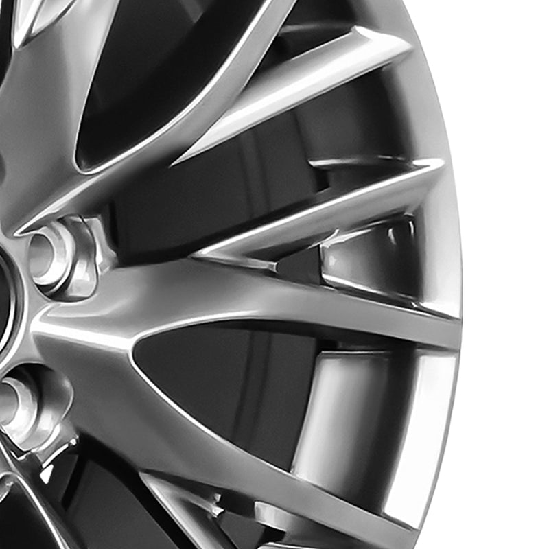 Lexus Toyota Style Wheels 18 x 8.0 5x114.3 Hyper Black 1 pcs