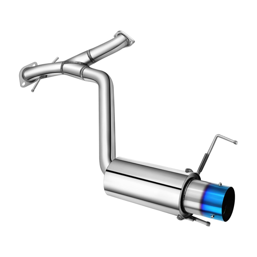 Catback Exhaust System For 2006-2013 Lexus IS250 IS350 V6 Sedan w/ Burnt Tip Flashark