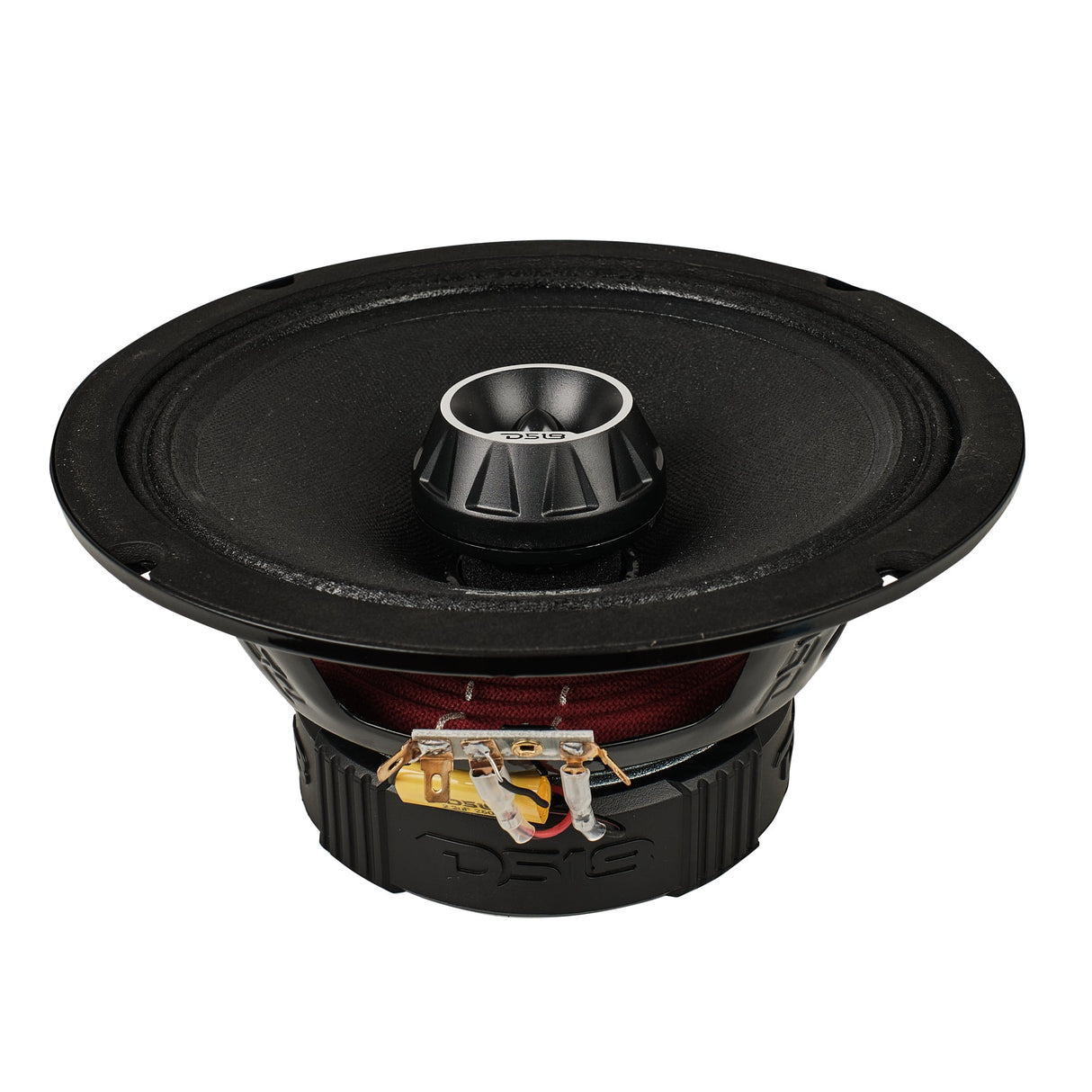 PRO-ZT 8" Coaxial Mid-Range Loudspeaker with Water Resistant Cone Built-in Bullet Tweeter and Grill 275 Watts Rms 4-Ohm (2 Speakers)