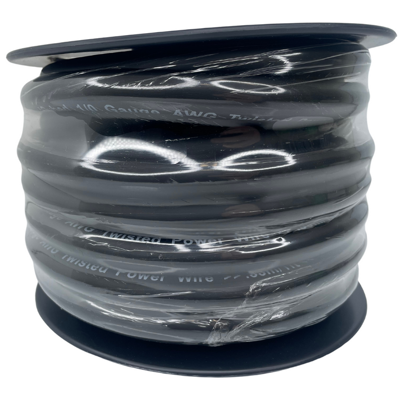 SOUNDQUBED 1/0 Power and Ground Wire (50ft spool)