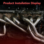 Long Tube Headers for 2006-2013 BMW N52 E90/E91/E92/E93/E82 128i/325i/325xi/328i/328xi/330i/330xi Flashark