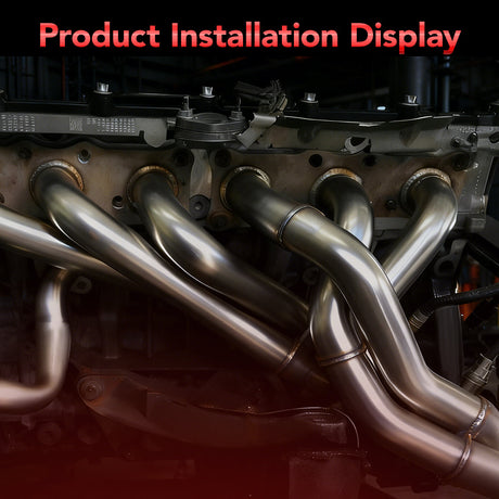 Long Tube Headers for 2006-2013 BMW N52 E90/E91/E92/E93/E82 128i/325i/325xi/328i/328xi/330i/330xi Flashark
