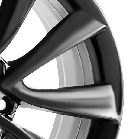19x8.5" 5x114.3mm Hyper Black 1 pc Wheels For Tesla Wheels Models Y X S 3
