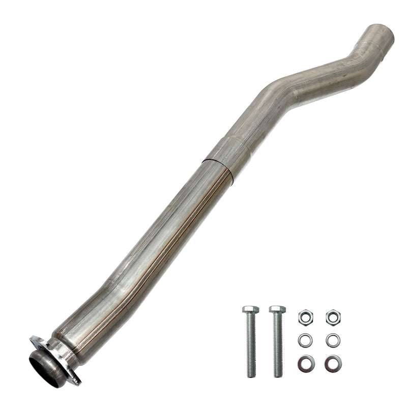 Trucktok 2003-2007 6.0L Ford Powerstroke 3.5" Cat & Muffler Delete Pipe