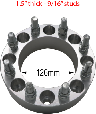8 x 6.5 / 9/16 Studs / 1.5"-3" Thickness (Ram/Ford/Chevy/GMC) Far From Stock - CWA