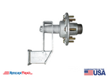 8 Lug Spare Idler Hub & Spindle Mount - Stainless Steel Hardware Included - Available w/ Stainless Steel Lug Nuts