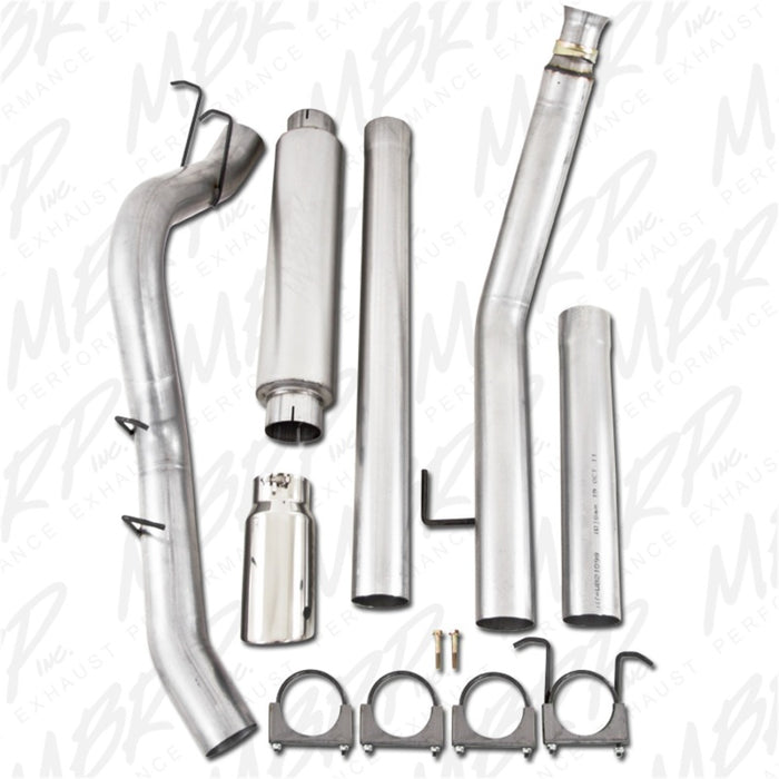 MBRP 1994-2002 Dodge 2500/3500 Cummins Turbo Back Single Side (cintre 94-97 HG6100 requis)