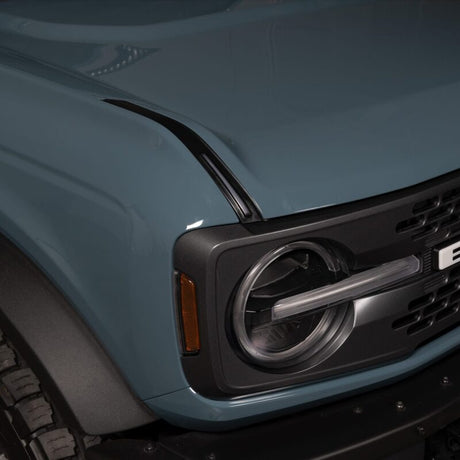 Putco 22-24 Ford Bronco Luminix DRL LED Light Hood Limb Riser (Factory Hood Side Hinge Replacments)