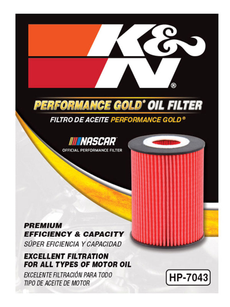 K&N Oil Filter OIL FILTER; AUTOMOTIVE