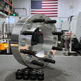 8x180 Wheel Spacers Hub Centric Billet For 2011-2026 GM 2500 3500 SRW