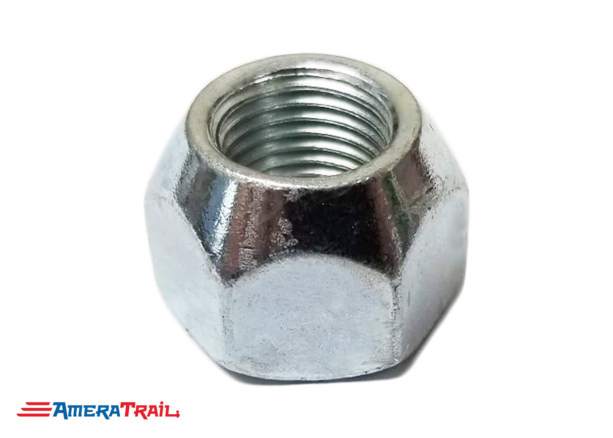 9/16" Cone Shaped Lug Nut, Zinc, 9/16"-18 Thread Size