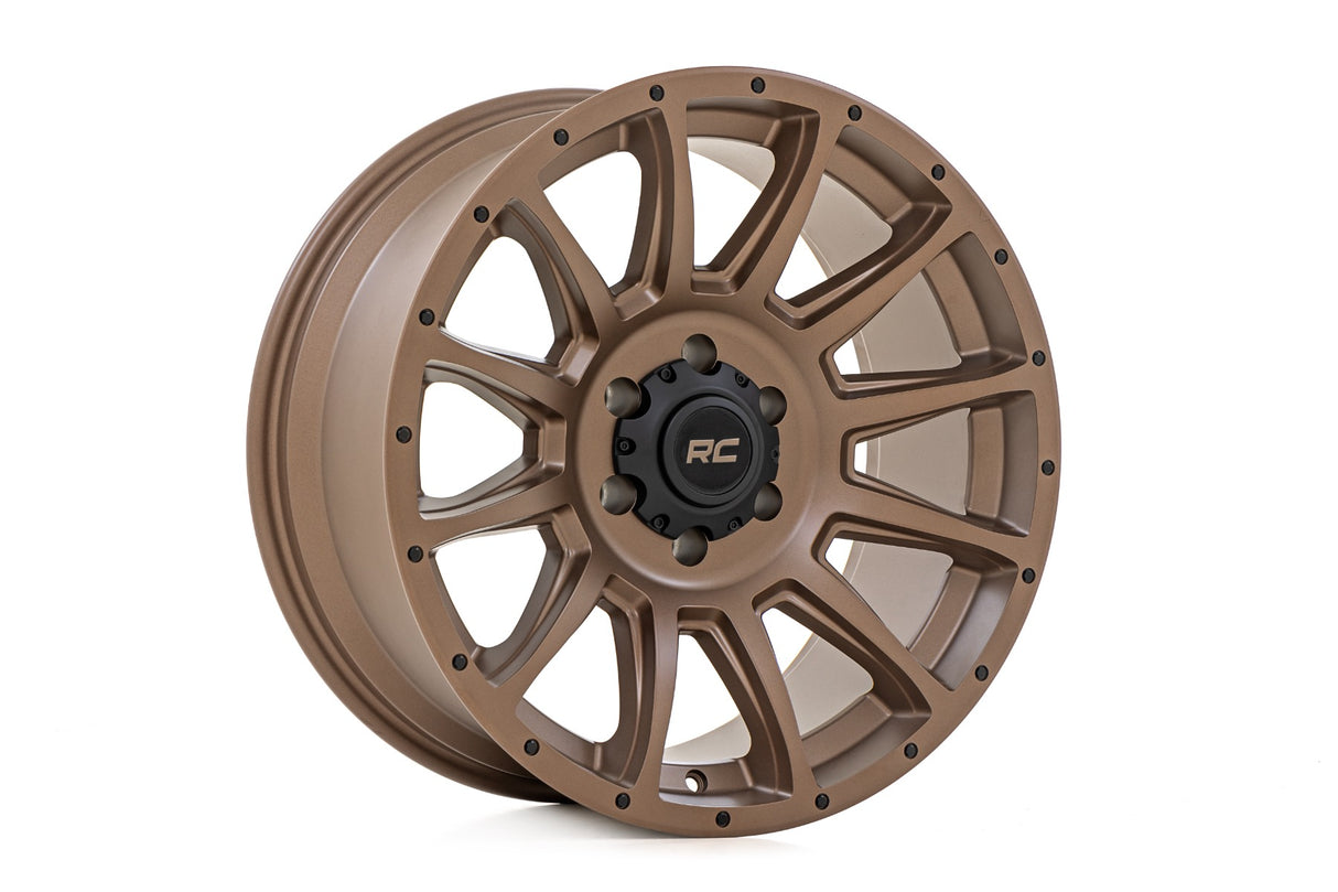 Rough Country 90 Series Wheel 8x6.5 Bolt Pattern Aluminum Bronze