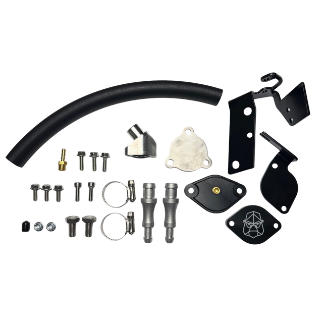 2003 - 2007 Ford 6.7L EGR Cooler Upgrade Kit W/O UP Pipe Mels Mfg