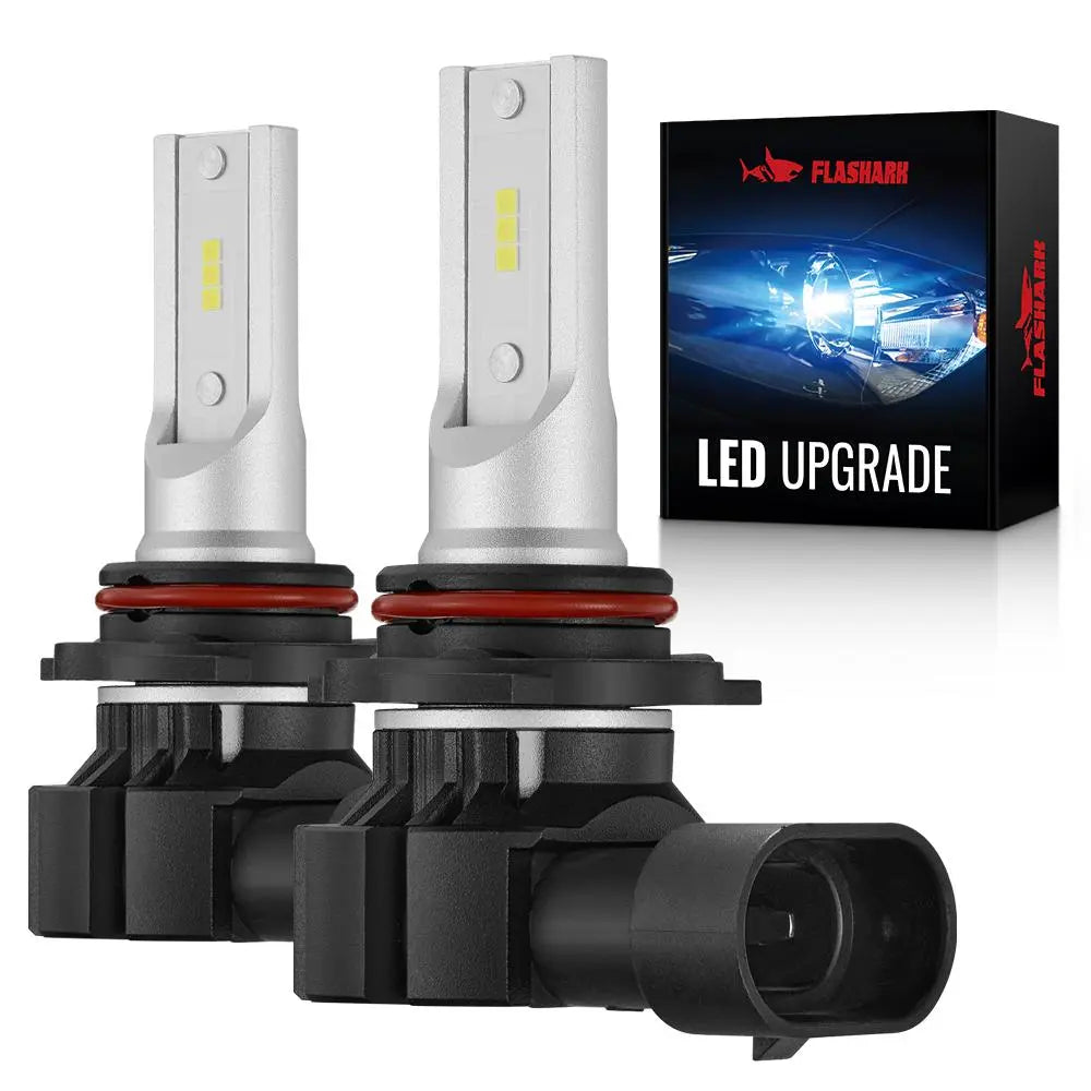 XF1 9006/HB4 Fog Light Bulbs 3000K 6000LM LED 2Pcs
