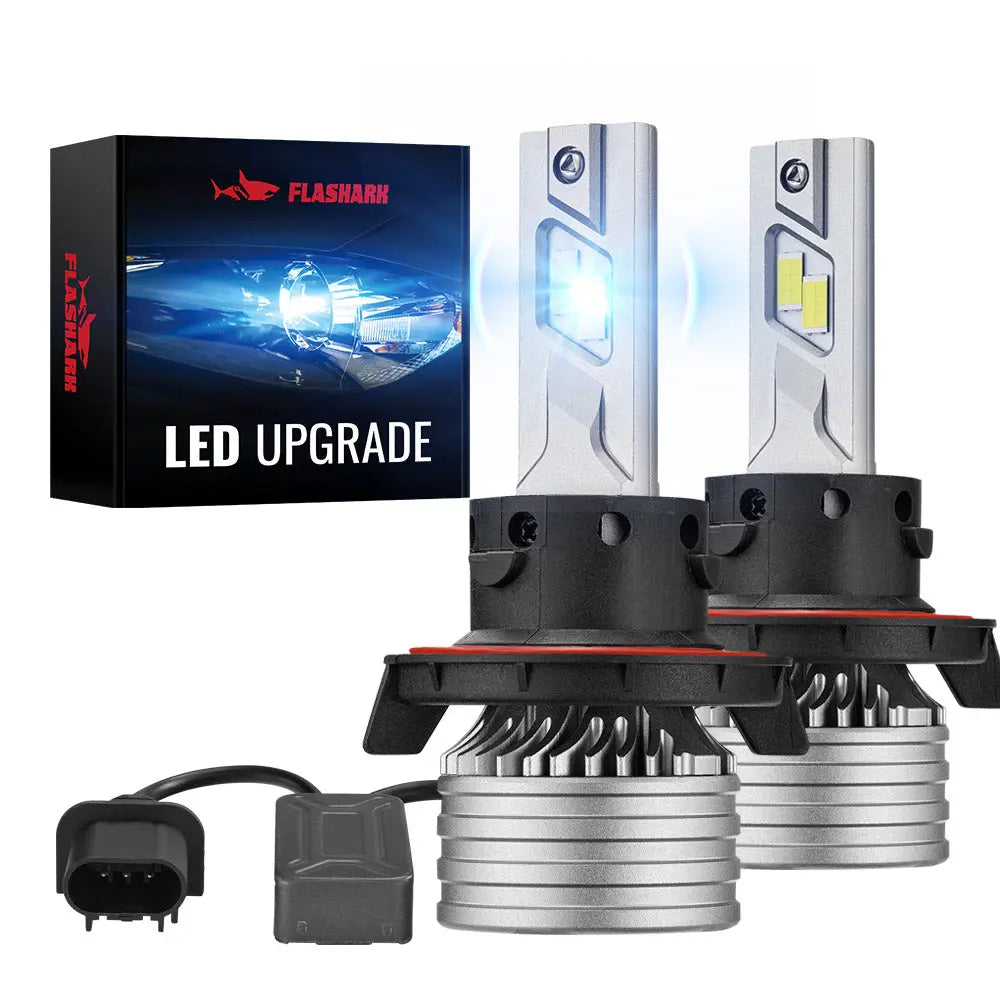 X4i H13/9008 110W 6500K 28000LM White IP67 LED Headlight Bulbs 2Pcs