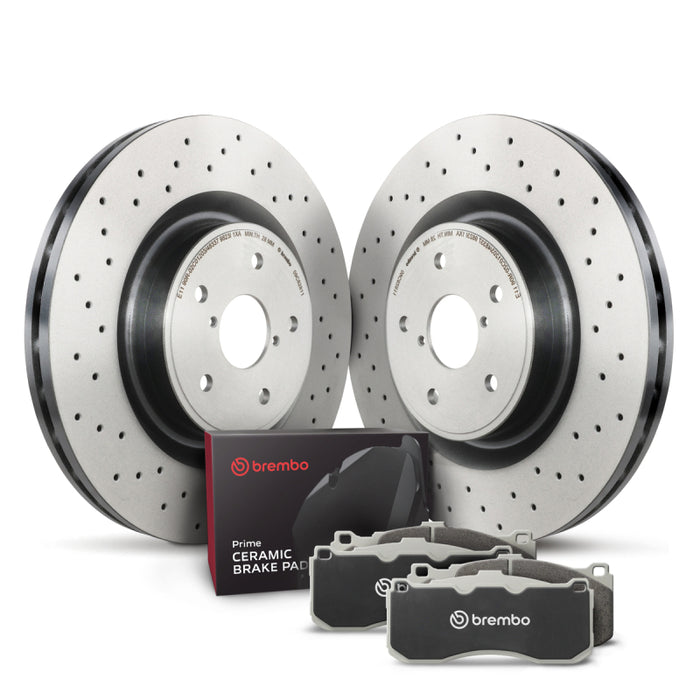 Kit de freins à disque arrière Brembo OE 08-12 Ford F-250 Super Duty/F-350 Super Duty