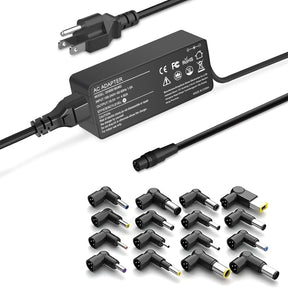 90W Universal Ac Laptop Charger with 16 Tips TekShack