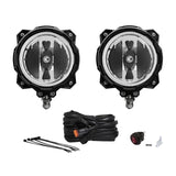 6" Pro6 Gravity® LED - Pillar Mount - 2-Light System - SAE/ECE - 20W Driving Beam | '07-'18 JK Wrangler