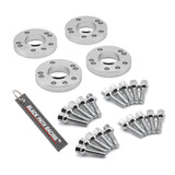1999-2017 Audi TT Turbo  5x100 57.1 M14 Studs Hubcentric Wheelcentric Wheel Spacers Set of 4