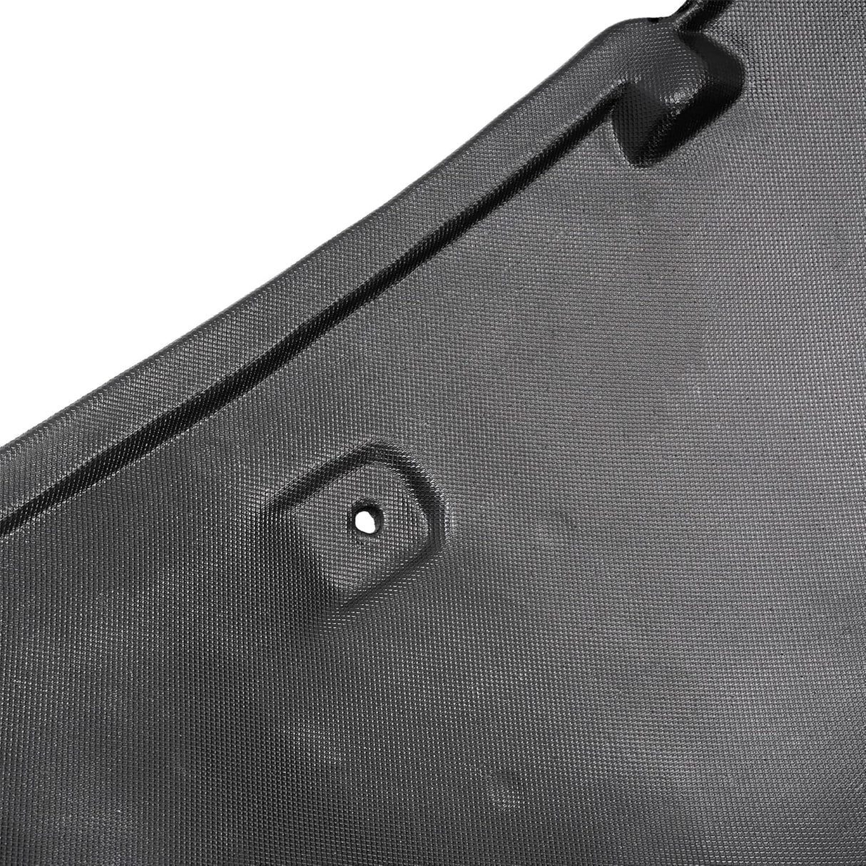 Front Inner Fender Liner Splash Shield Guard Set Black