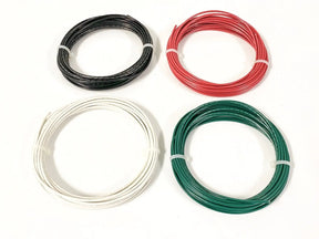 16 GAUGE TFFN TEWN WIRE 600V COPPER GROUND WIRE BLACK RED WHITE GREEN 100 FT EA ACDC Wire And Supply