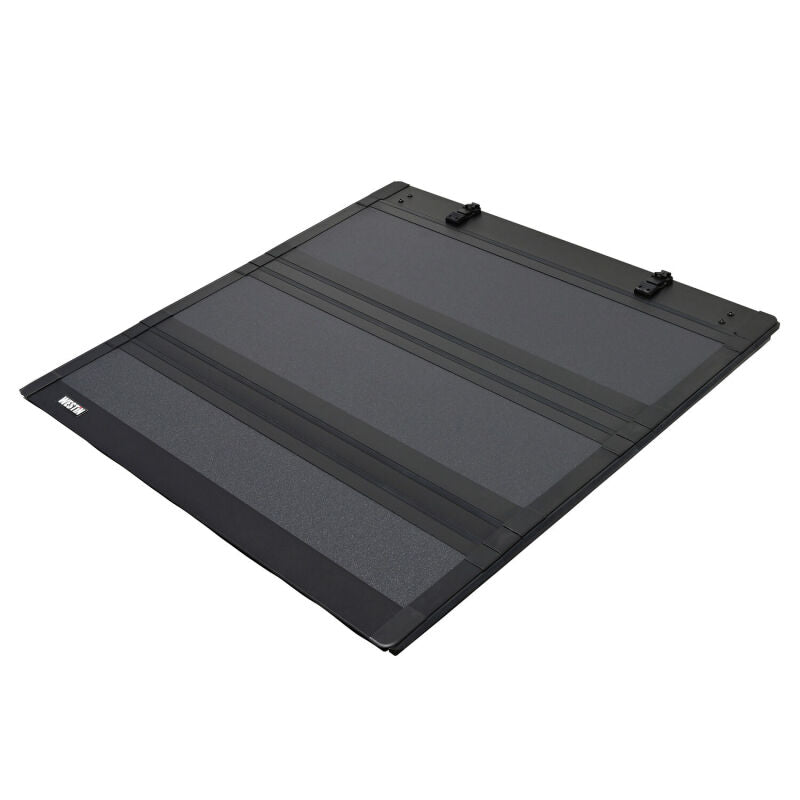 Westin 07-21 Toyota Tundra 5ft 7in Bed Hard Tri-Fold Tonneau Cover - Black