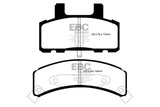 EBC 97-99 Cadillac Deville 4.6 (tambours arrière) Plaquettes de frein avant Yellowstuff