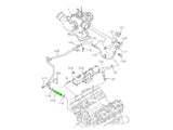 94013117 OE Turbocharge Coolant Return Hose, 2004.5-2005 GM 6.6L Duramax LLY GM