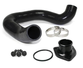 Dieselsite 7.3L Upper Radiator Hose with Billet Housing - 1995-1997 Ford F-Series Dieselsite