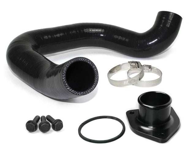 Dieselsite 7.3L Upper Radiator Hose with Billet Housing - 1995-1997 Ford F-Series Dieselsite