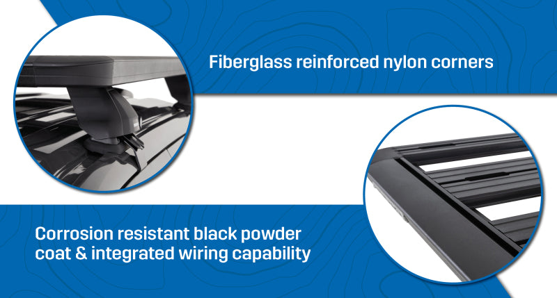 Plateforme Pioneer Rhino Rack non assemblée avec kit de pieds 2500