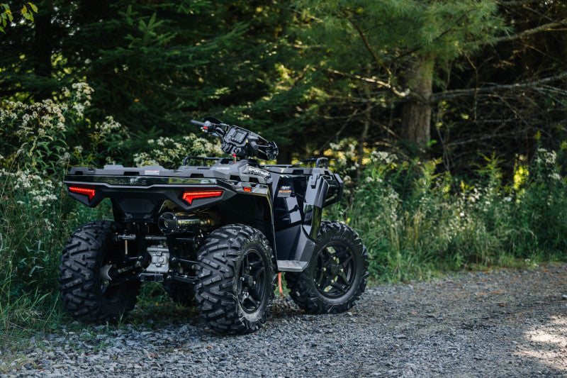 Échappement MBRP 2015 Polaris Hawkeye 325/Sportsman ETX 5 pouces Single Slip-On Performance Series