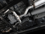 AWE 0FG Exhaust for 3rd Gen Toyota Tundra - Dual Chrome Silver Tips