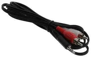 radioshack 1/8” Stereo Male To Dual RCA Male Audio Y-Cable 6' (1.82m) TekShack
