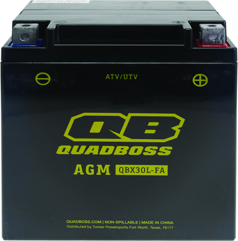 QuadBoss 09-19 Arctic Cat Prowler 1000 Maintenance-Free AGM Battery