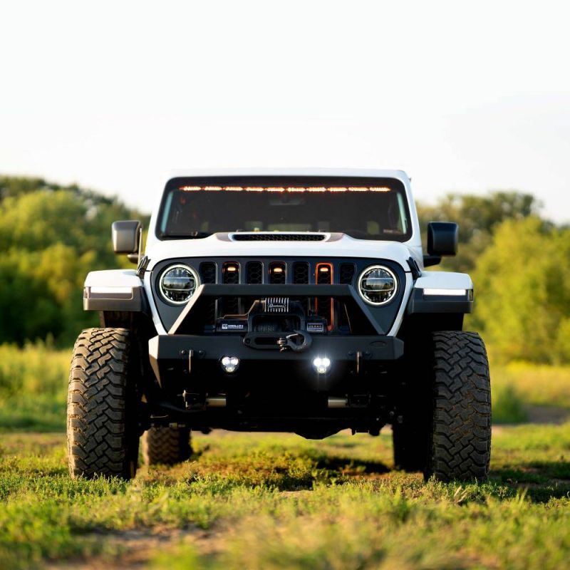 KCHilites Flex Era® 3 Dual Mode SAE Fog Lights | '07- '18 JK Wrangler/ '18-'24 JL Wrangler/ '20-'24 JT Gladiator