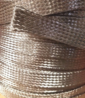 100 FEET 3/4 Stainless Steel FLAT Braid Sleeving #304 Grade USA MADE AC/DCWIREANDSUPPLY