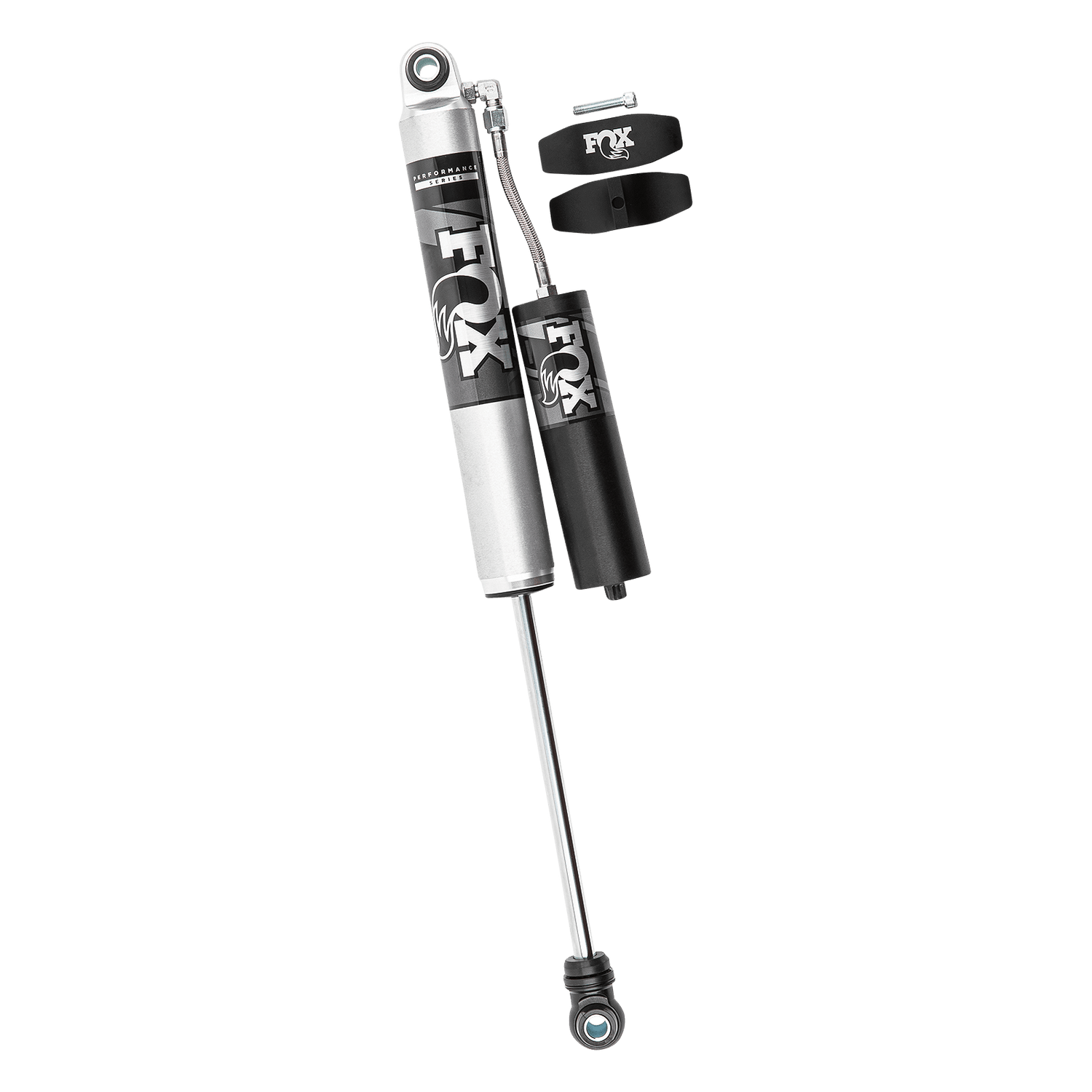 FOX 2.0 Remote Reservoir Rear Shock | 0-1 Inch Lift | Performance Series | Chevrolet Silverado and GMC Sierra 2500HD (20-25) FOX