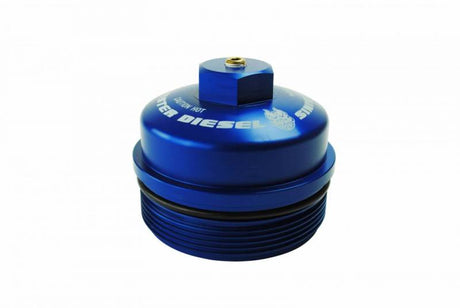 Kit de bouchon bleu billette Sinister Diesel 03-07 Ford 6.0L
