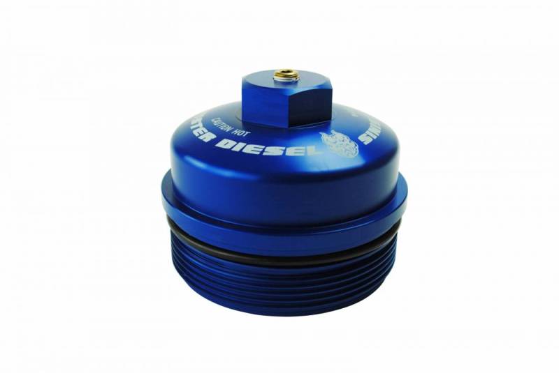 Kit de bouchon bleu billette Sinister Diesel 03-07 Ford 6.0L