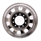 22.5 x 8.25 Kenworth Stylized 2pcs Truck Wheels Forged Aluminum Rims Both-Side Polished Mirror 10 Holes
