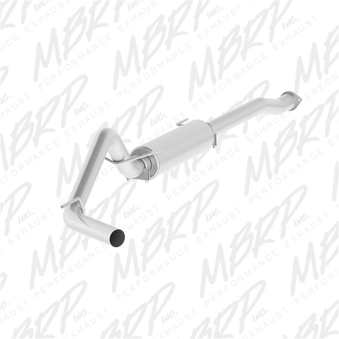 Système d'échappement en aluminium à sortie unique pour Toyota Tacoma 3,5 L 3 po avec Cat Back MBRP 16-19