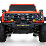 Addictive Desert Designs Raptor Rock Fighter Front Bumper with Universal Light Mounts | 2022+ Ford Bronco Raptor