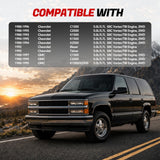 Long Tube Headers for 1988-1997 Chevrolet/GMC C&K(1500/2500) Tahoe/Blazer丨5.0L/5.7L 305/350 SBC (Vortec/TBI)