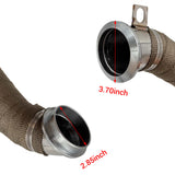 TruckTok 2004.5-2010 LLY LBZ LMM 6.6L Duramax Diesel 3" Downpipe Exhaust TruckTok