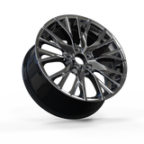 Lexus Toyota Style Wheels 19 x 8.0 5x114.3 Hyper Black 4 pcs