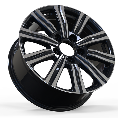 20x8.5 5x150 Black Machine Face 1 pcs Wheels For Lexus/Toyota